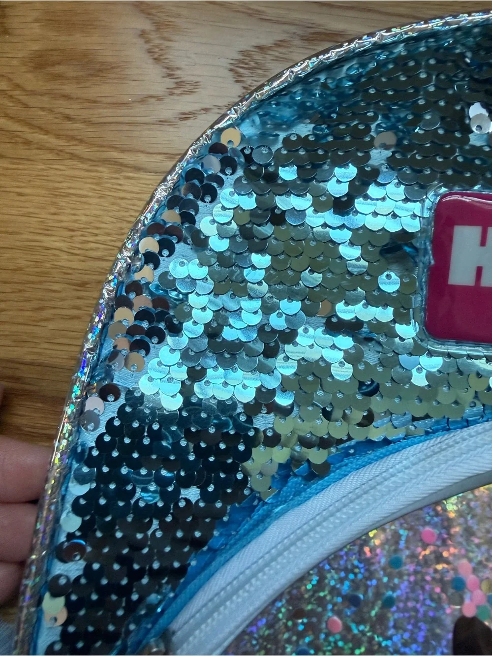 Hello Kitty and friends  color changing Sequin Backpack NWT